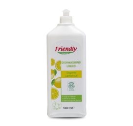FRIENDLY ORGANIC organic dishwashing liquid with lemon oil 1000 ml