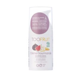 TOOFRUIT Creme Gourmande organic richly moisturizing children's face cream with banana and fig for dry skin, 30 ml