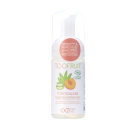 TOOFRUIT organic kids' intimate wash gel with prebiotics, Aloe vera and peach extract, 100 ml