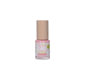 TOOFRUIT Jolies Mimines pink natural strawberry-scented nail polish for children, 10 ml