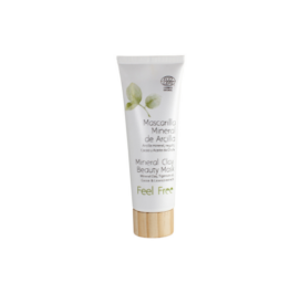 FEEL FREE face mask with mineral clay and coconut extract, 75 ml