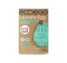 ECOEGG laundry egg + TROPICAL BREEZE granules, 70 washes