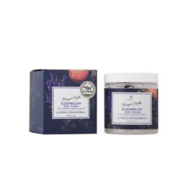 MAGRADA skin stimulating lavender body scrub with grapefruit essential oil, 250 ml