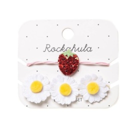 Rockahula Kids strawberry motif and daisy bracelets, 2 pcs