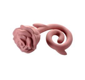 NATRUBA handcrafted biodegradable natural rubber chemical-free teething toy Rose, 0+ years