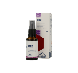 NORDAID oral and fast-absorbing B12 spray with sweetener, 30 ml