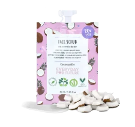 EVERYDAY FOR FUTURE Cococuddle skin-soothing and softening facial scrub with rice powder and coconut oil, 40 ml