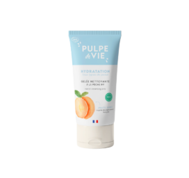 PULPE DE VIE Hydrating moisturizing face wash gel with cherry plum seed oil and aloe vera, 150 ml