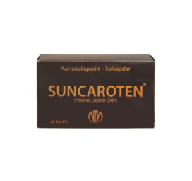 Suncaroten strong sun capsules for enhancing tanning and protecting the skin, 40 capsules