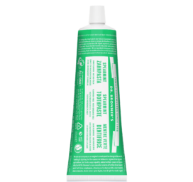 Dr. Bronner's organic toothpaste with peppermint oil, 140 g