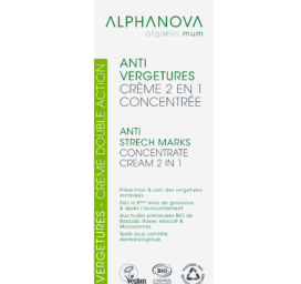 ALPHANOVA SANTE organic intensive stretch mark prevention and treatment cream, 150 ml