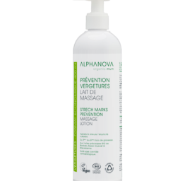 ALPHANOVA SANTE organic intensive stretch mark cream with aloe vera and baobab fruit extract, 400 ml