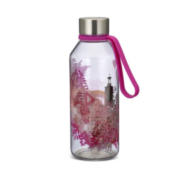 CARL OSCAR chemical-free 0.65 liter leak-proof drinking bottle, PINK