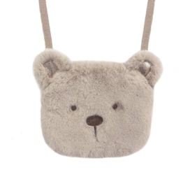 Rockahula Kids furry teddy bear baby shoulder bag Teddy Bear