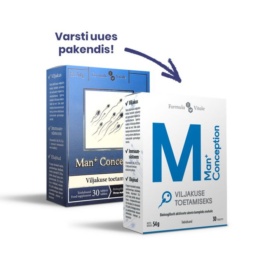 FORMULA VITALE complex vitamins for men to support fertility, 30 tablets