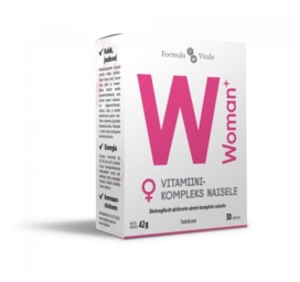 FORMULA VITALE Woman+ vitamin and mineral complex for women to strengthen the immune system and increase energy, 30 tablets