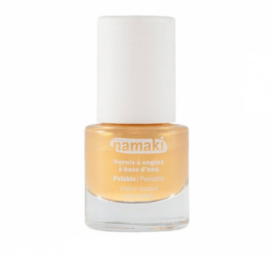 NAMAKI water-based peel-off nail polish for children, shade Gold 7.5 ml