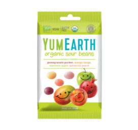 YUMEARTH organic flavored candies with vitamin C, 50 g