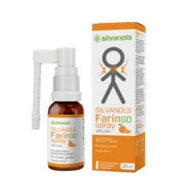 FARINGO orange-flavored throat spray, 20 ml