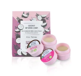 EVERYDAY FOR FUTURE Kiss Therapy lip balm + lip scrub with coconut, 2*9.5 g