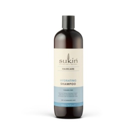 SUKIN moisturizing shampoo with coconut and lime for dry and damaged hair, 500ml