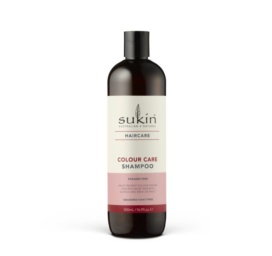 SUKIN Colour care shampoo with Bergamot and Geranium, 500 ml