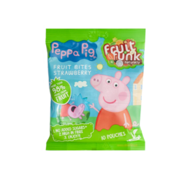 FRUITFUNK Peppa strawberry chews 10 packs, 10x10g, 100g