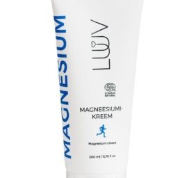 LUUV natural magnesium cream for the whole family for muscle pain and tension relief, 200 ml