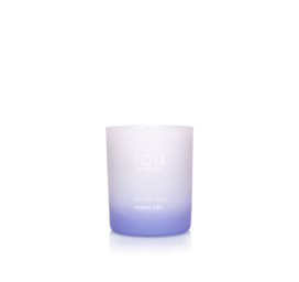 JOIK Home & Spa rapeseed wax candle Enchanting Lilac, 150 g