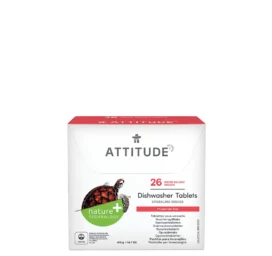 ATTITUDE phosphate-free dishwasher tablets, 26 pcs