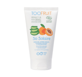 TOOFRUIT organic soothing and refreshing after-sun gel for children with aloe vera and apricot oil, 150 ml