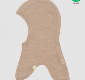 DILLING Baby and children’s merino wool balaclava BEIGE MELANGE, various sizes