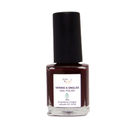 BORN TO BIO 85% natural high pigmentation nail polish, shade CHERRY 7.5mL