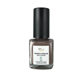 BORN TO BIO 85% natural high pigmentation nail polish, shade SEPIA 7.5mL