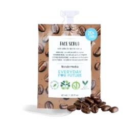 EVERYDAY FOR FUTURE skin revitalizing and energizing scrub with rice granules and coffee extract Wondermoka, 40 ML