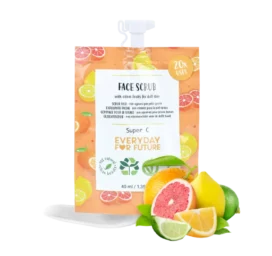 EVERYDAY FOR FUTURE energy and radiance giving exfoliator for dull complexion with rice granules and Vitamin C Super C, 40 ML