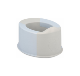 BUUBLA foldable and portable potty, color BLUE-LIGHT GRAY