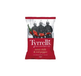 Tyrrell’s potato chips with sweet chili and red pepper 135 g