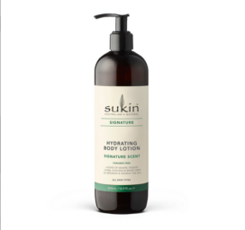 SUKIN body lotion SIGNATURE with aloe vera, rosehip, and jojoba oil 500 ML