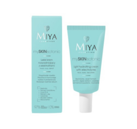 MIYA myskinisotonic light moisturizing cream with electrolytes for face and décolletage, 40 ml