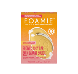 FOAMIE Monoi Beach solid invigorating shower soap with monoi and coconut oil, 80 g