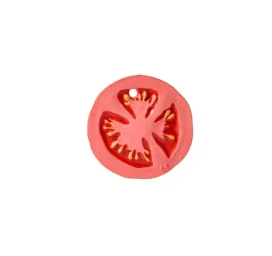Oli&Carol natural rubber teether TOMATO for chewing, bathing, and playing