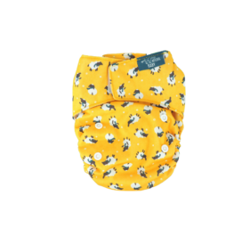 FEEL NATURAL reusable diapers with SHEEP pattern, 3-17 kg