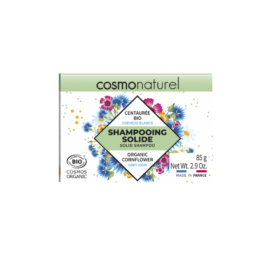 GRAVIER Cosmo Naturel solid shampoo for gray hair with cornflower, 85 g