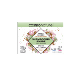 GRAVIER Cosmo Naturel solid shampoo for sensitive scalp with coconut oil and aloe vera, 85 gr
