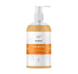HERBOW dishwashing liquid with soap nuts, mango and citrus scent, 500 ML