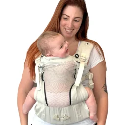 BBLÜV Chimparoo EvöAir 8-position ergonomic and breathable carrier for year-round use, 3-30 kg, BEIGE