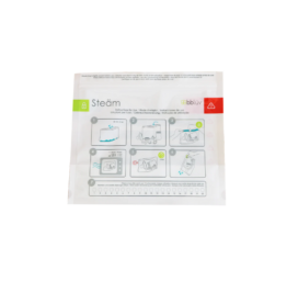 BBLÜV Steam BPA-free reusable sterilization bags for microwave use, 6 pcs