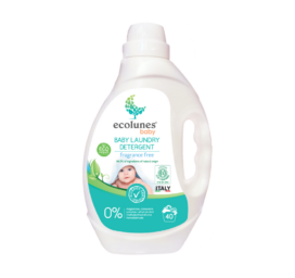 ECOLUNES Friendly Organic fragrance-free laundry detergent for babies and allergy sufferers, 2000 ml