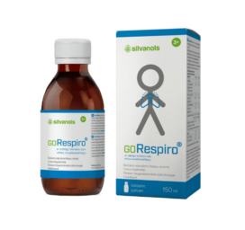 SILVANOLS GoRespiro cough balm with genuine blueberry juice, 150ml